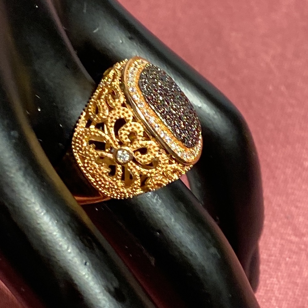 Bella Luce Mocha & White Diamond Simulants
